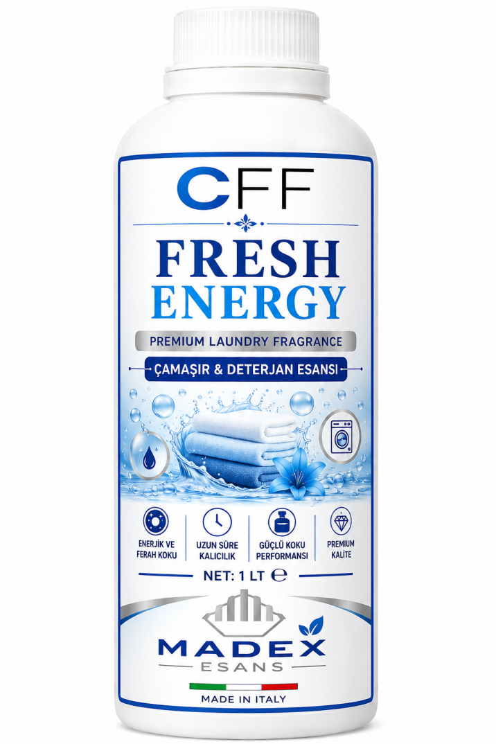 FRESH ENERGY ESANSI-DETERJAN-ÇAMAŞIR-SIVI DETERJAN KOKUSU  PREMIUM YOĞUN - 1