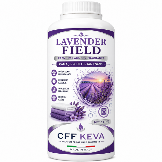 LAVANDER FELD ESANSI-DETERJAN-ÇAMAŞIR-SIVI DETERJAN KOKUSU PREMIUM YOĞUN